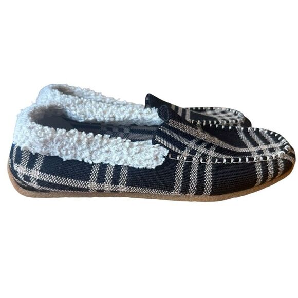 Rothy’s The Slipper Black and Camel Plaid Men’s Size 8 main image 7